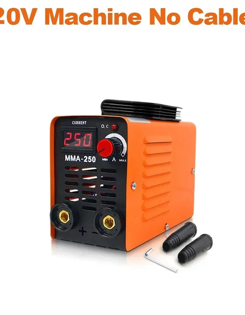 Load image into Gallery viewer, Portable ZX7 250A MMA Arc Welder Inverter Welding Machine 110V 220V Mini Iron Electric Welding Equipment Car Repairing Tools
