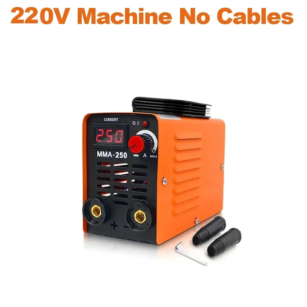 Portable ZX7 250A MMA Arc Welder Inverter Welding Machine 110V 220V Mini Iron Electric Welding Equipment Car Repairing Tools