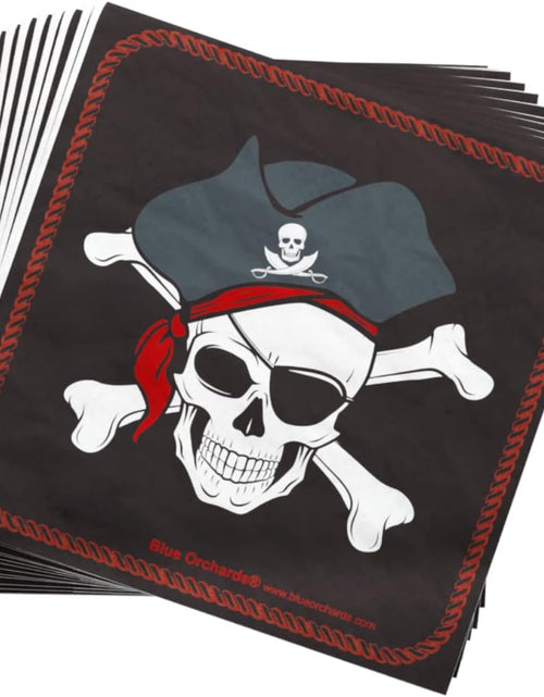 Load image into Gallery viewer, Pirate Party Supplies Pack (100 Pieces for 16 Guests) - Pirate Decorations, Pirate Party Decorations, Pirate Party, Pirate Birthday Party Supplies , Pirate Party Supplies ,
